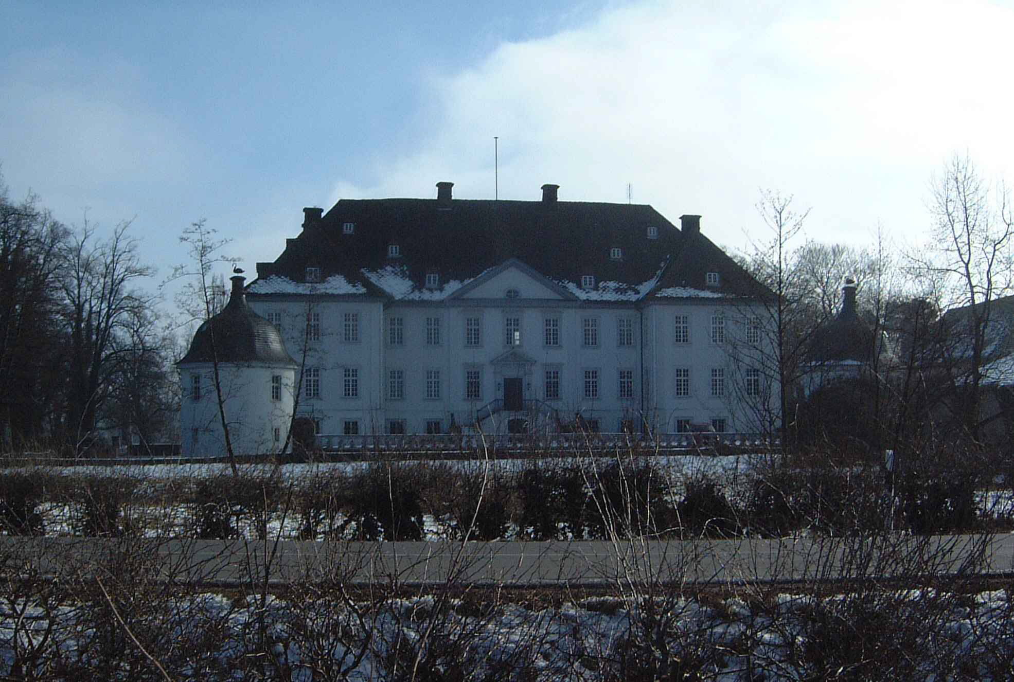 Frontview of Castle